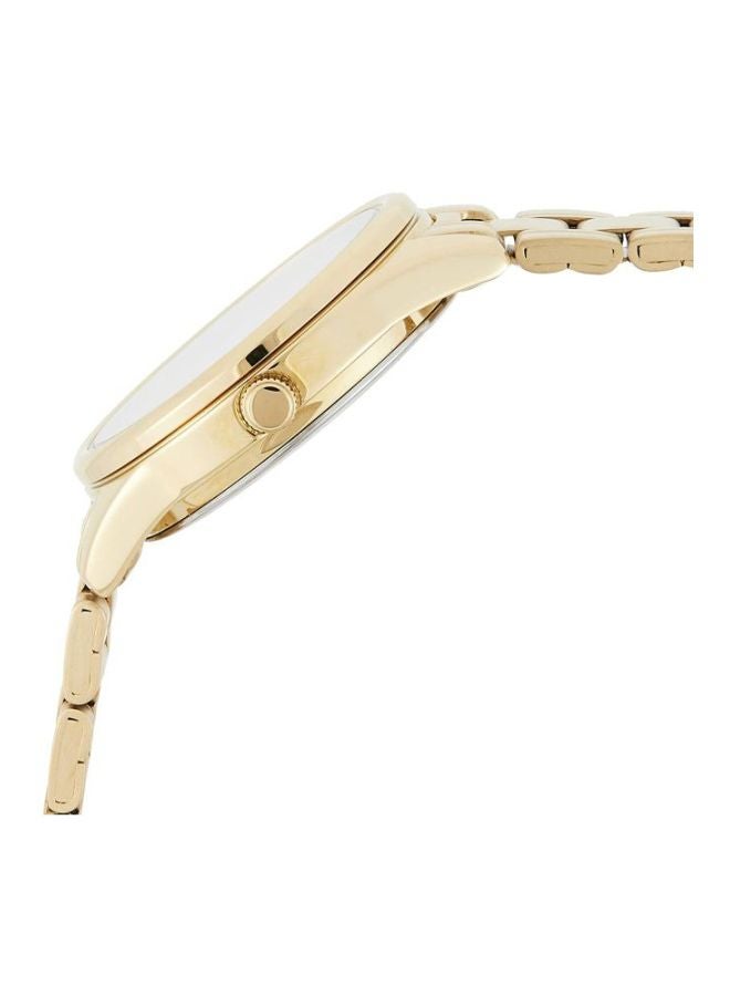 CASIO - Women's Stainless Steel Analog Wrist Watch LTP-V005G-7AUDF - 28 mm - Gold - Image 1