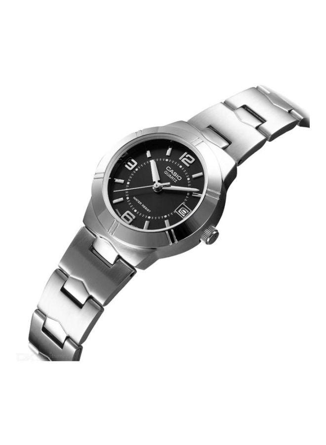 CASIO Women's Enticer Analog Watch LTP-1241D-1A - 25 mm - Silver - Image 4