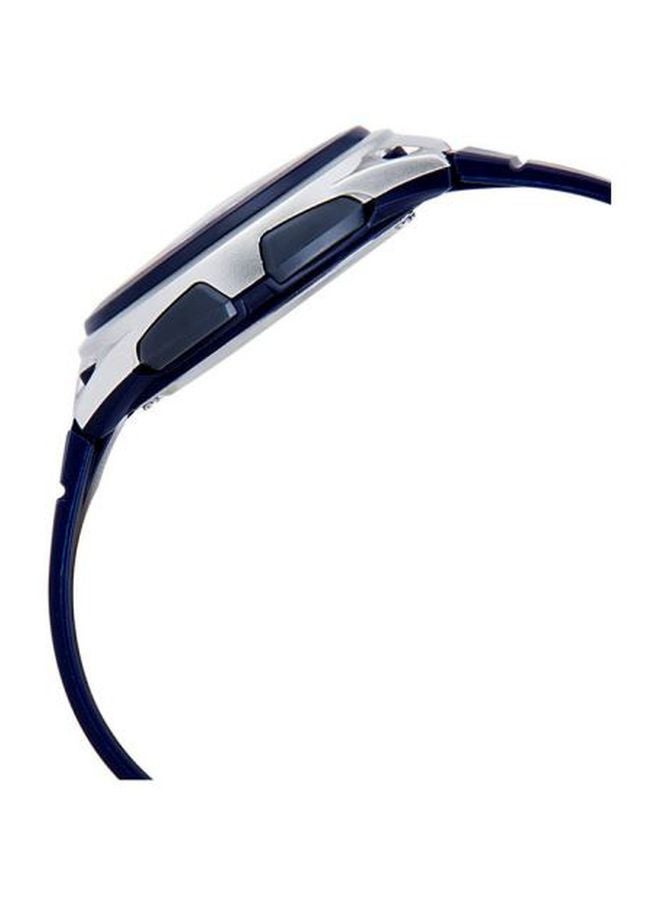 CASIO Men's Water Resistant Analog & Digital Watch Aw-82-2Av - 47 mm - Blue - Image 3