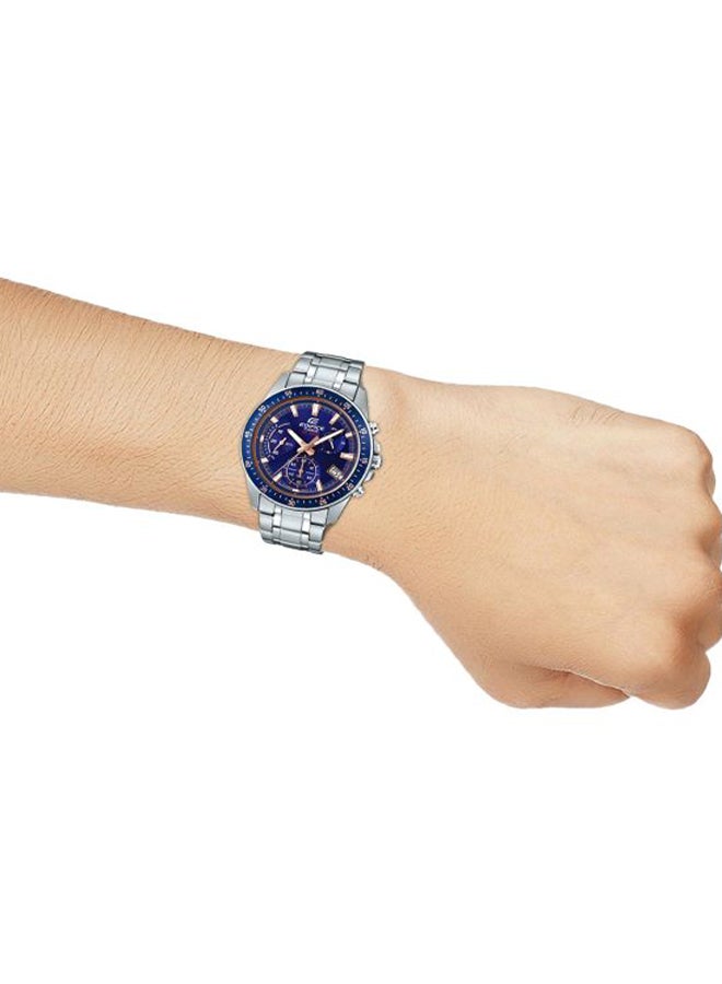 CASIO Men's Edifice Stainless Steel Chronograph Watch EFV-540D-2AVUDF - 44 mm - Silver  - Image 4