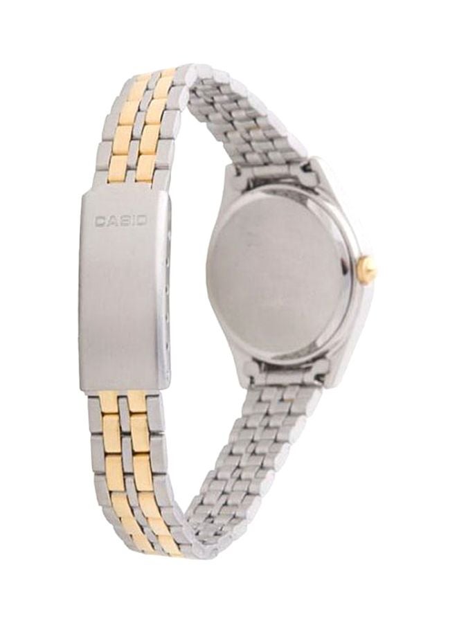 CASIO Women's Enticer Analog Watch LTP-1129G-7B - 36 mm - Silver/Gold - Image 5