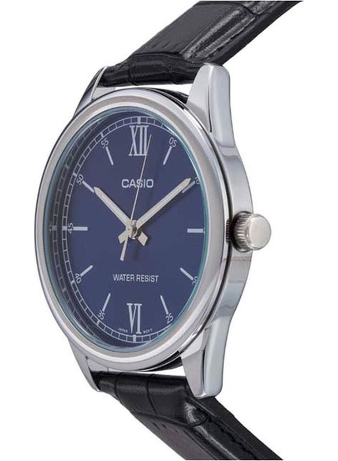 CASIO Women's Leather Analog Wrist Watch LTP-V005L-2BUDF - 34 mm - Black  - Image 4