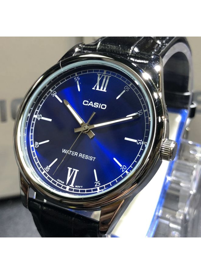 CASIO Women's Leather Analog Wrist Watch LTP-V005L-2BUDF - 34 mm - Black  - Image 5