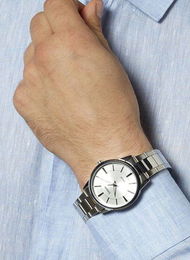 CASIO 2-Piece Stainless Steel Analog Watch Set MTP/LTP-1303D-7AV - Image 4