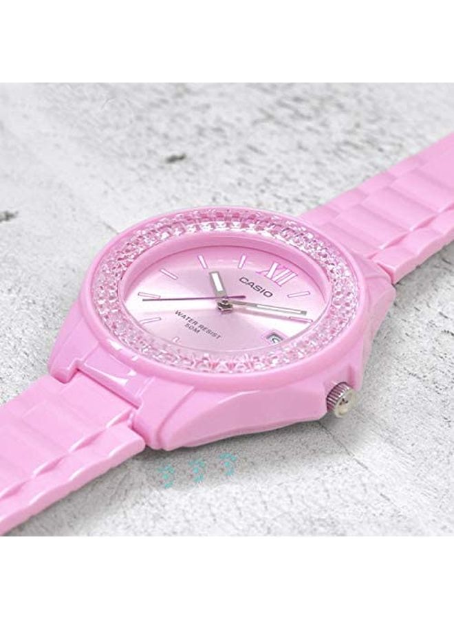 CASIO Women's Water Resistant Analog Watch LX-500H-4E2VEF - 40 mm - Pink - Image 4