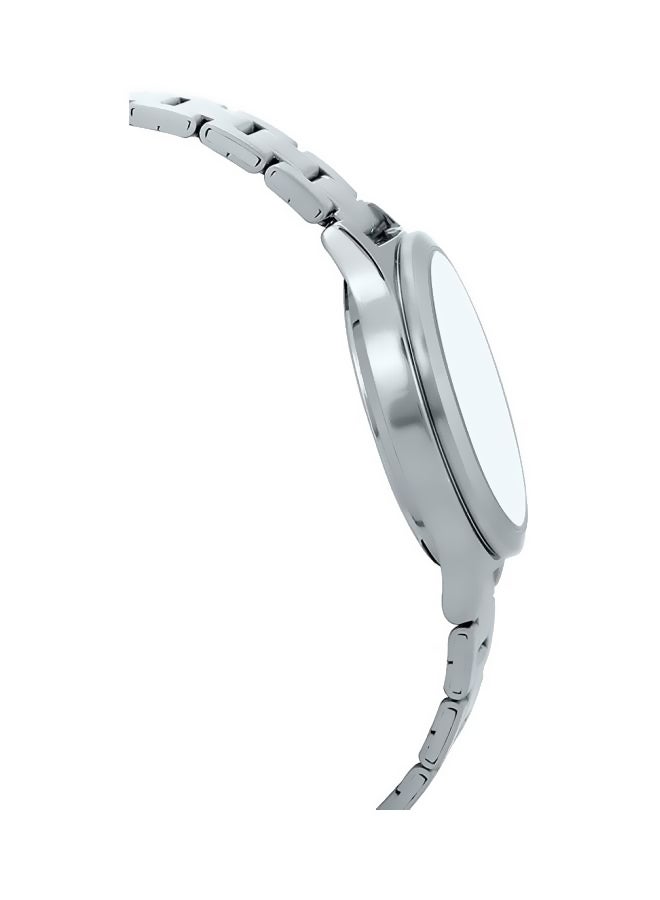 كاسيو ساعة يد رسمية بعقارب طراز LTP-V300D-1A - قياس 33 مم - لون فضي للنساء - Image 4