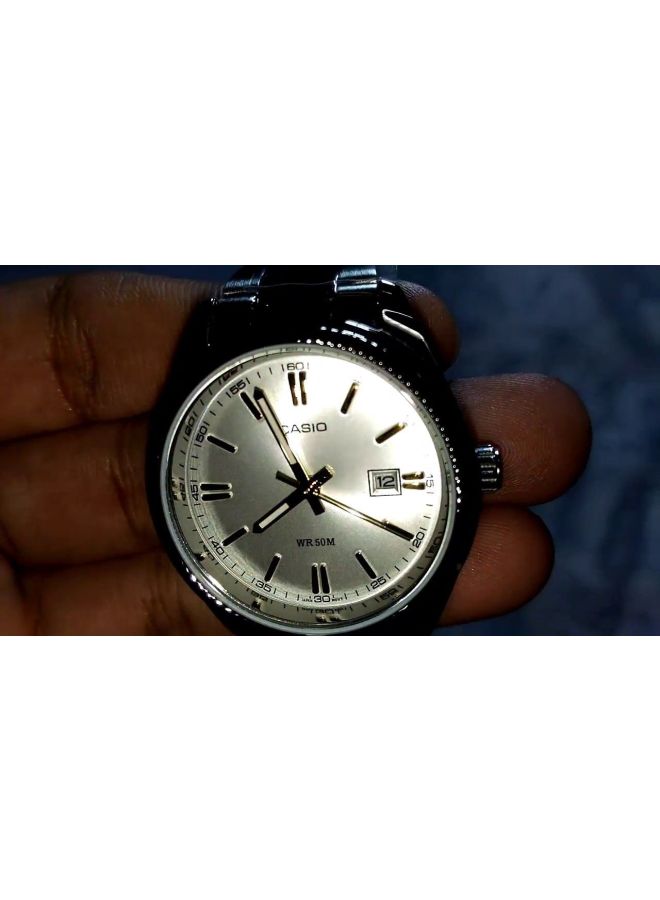 CASIO - Women's Enticer Water Resistant Digital Watch LTP-1302D-7A2VDF - 30 mm - Silver - Image 1