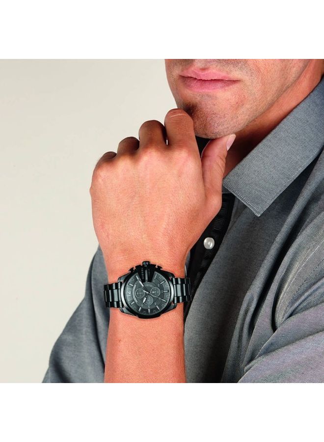 DIESEL - Men's Mega chief Water Resistant Chronograph Watch DZ4355 - Image 1
