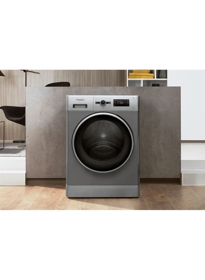 Whirlpool - Freestanding Washing Machine FWDG96148SBS Grey/Silver - Image 1