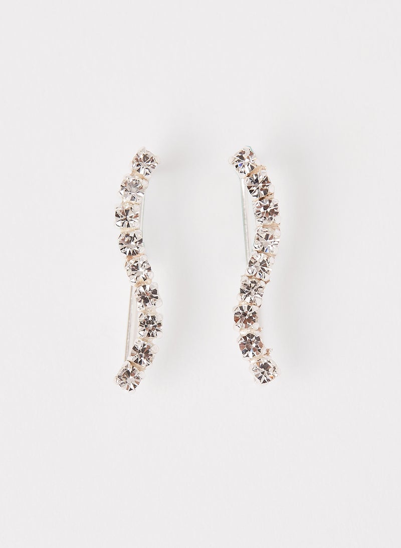 KINGSLEY RYAN - Snake Crawler Earrings - Image 1