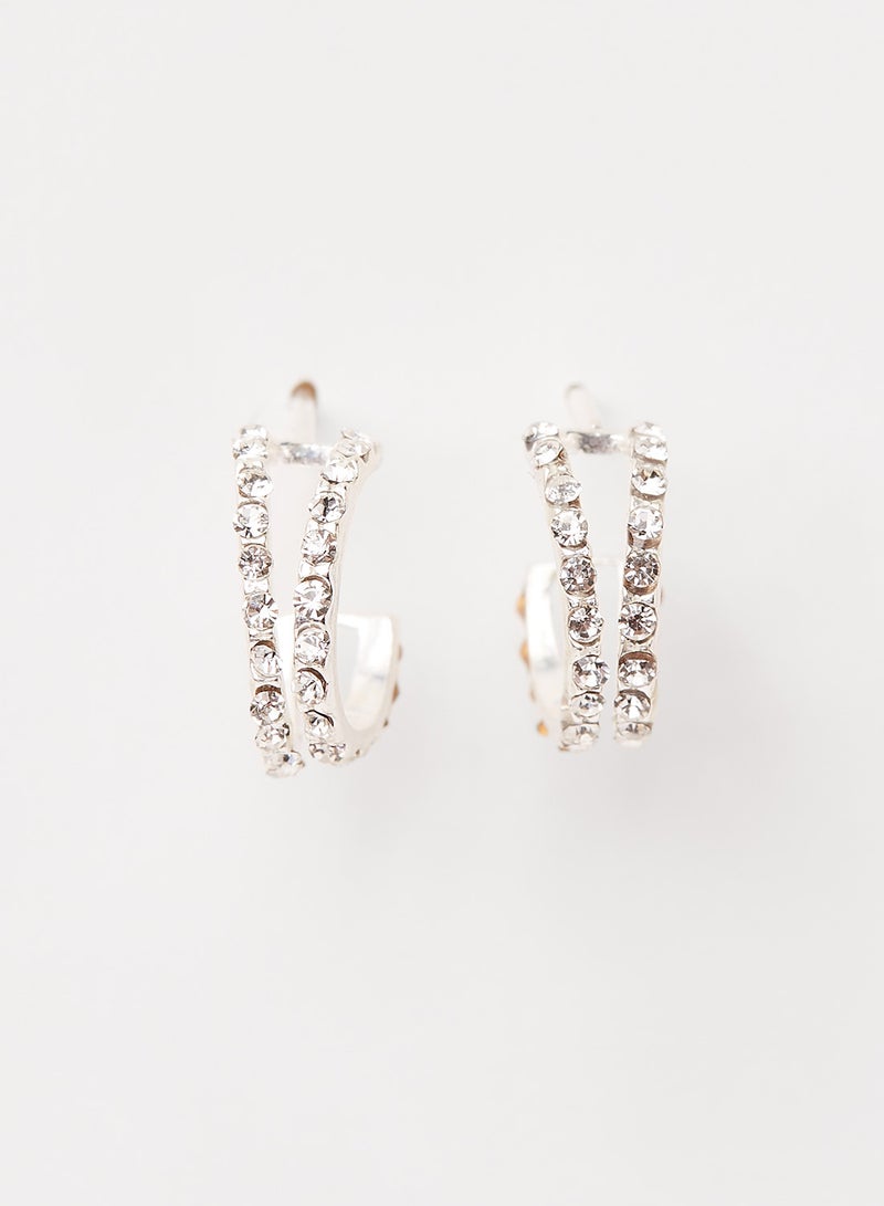 KINGSLEY RYAN - Double Hoop Earrings - Image 1