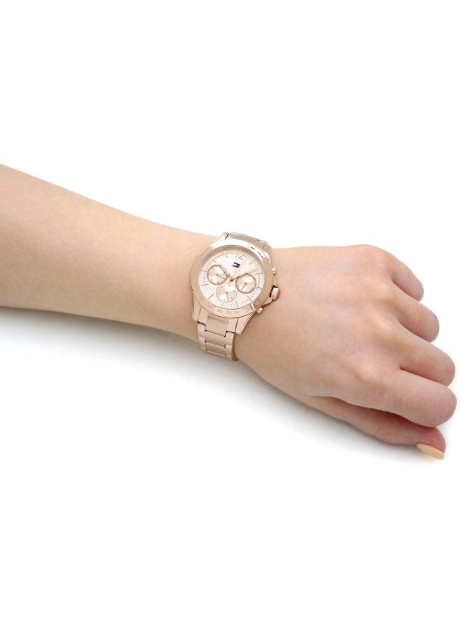 TOMMY HILFIGER Women's Metal Chronograph Wrist Watch 1782197  - Image 5