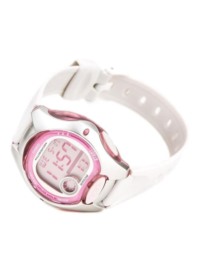 كاسيو ساعة يد رقمية مقاومة للماء طراز LW-200-7AVDF للنساء - Image 5