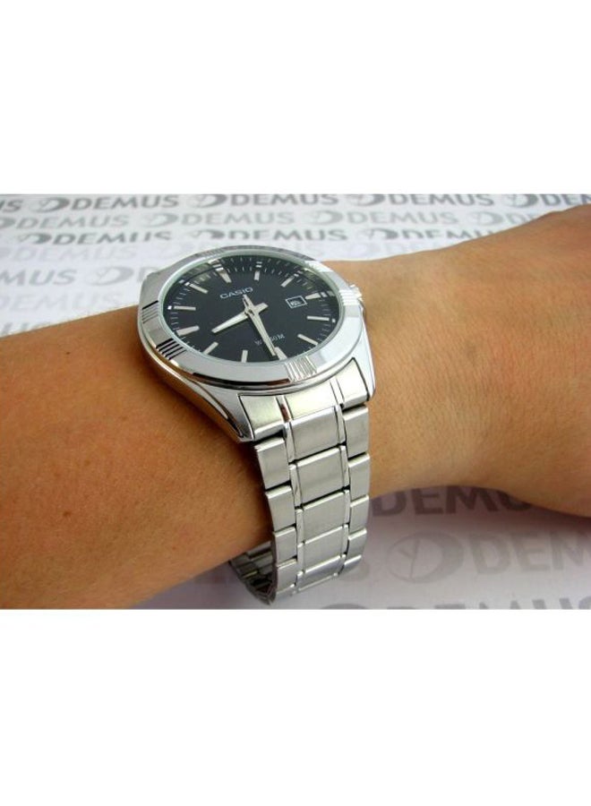 CASIO Men's Water Resitant Stainless Steel Analog Watch MTP-1308D-1AVDF - Image 5