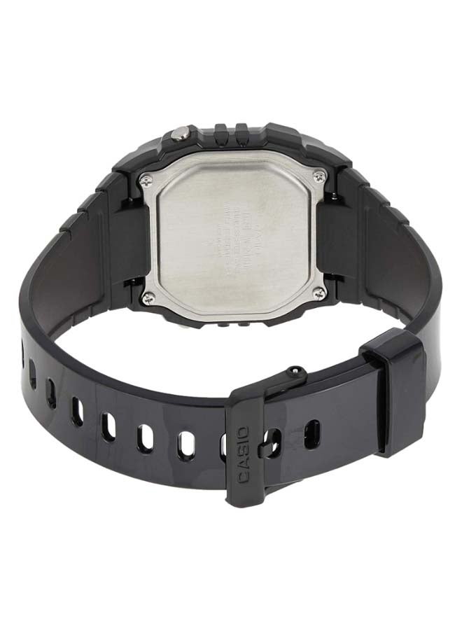 CASIO Men's Digital Quartz Watch W-215H-1AVDF - 41 mm - Black - Image 3