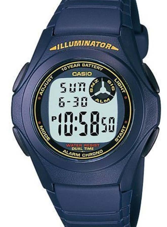 CASIO Men's Digital Quartz Watch F-200W-2BU - 44 mm - Blue  - Image 2