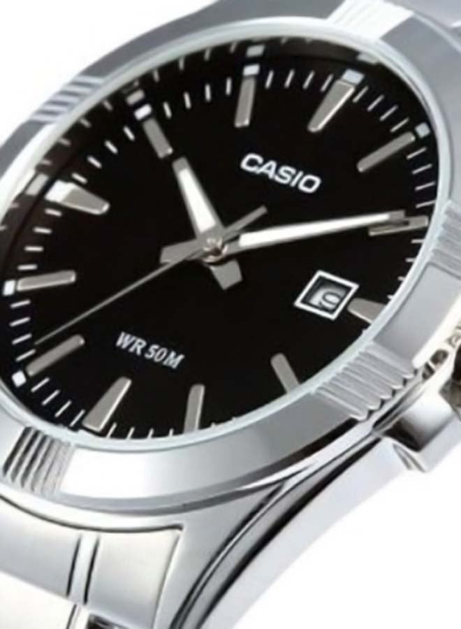 CASIO Men's Stainless Steel Analog Quartz Watch MTP-1308D-1BV - 45 mm - Silver - Image 4