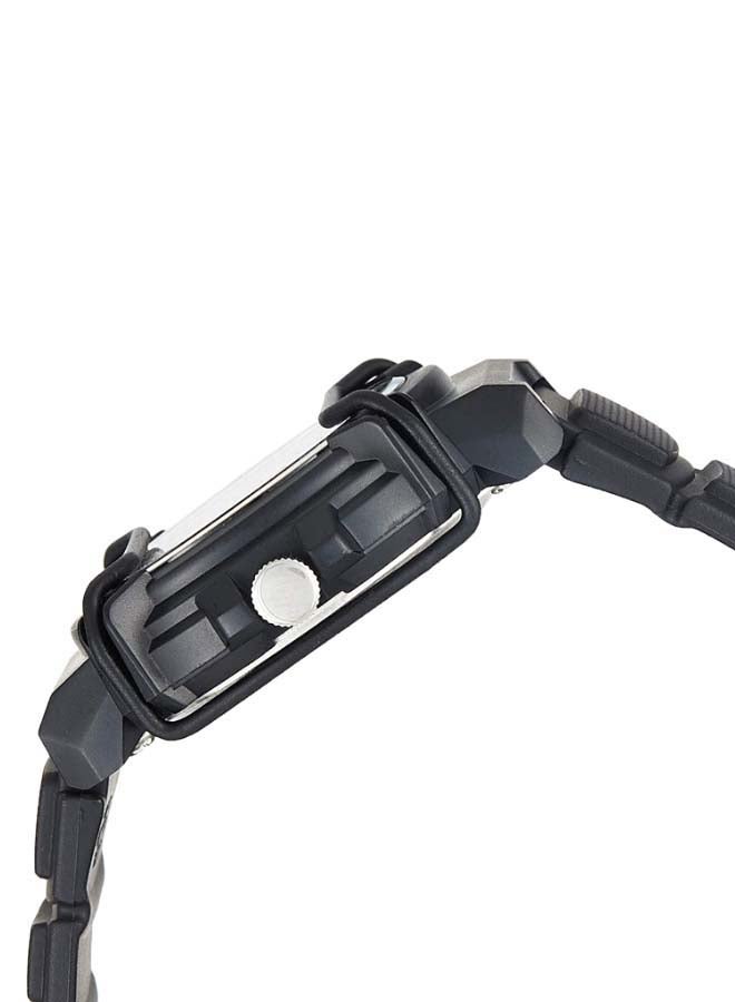 كاسيو ساعة يد رقمية إنتيسر كوارتز HDA-600B-7BVDF - مقاس 41 مم - لون أسود للرجال - Image 3