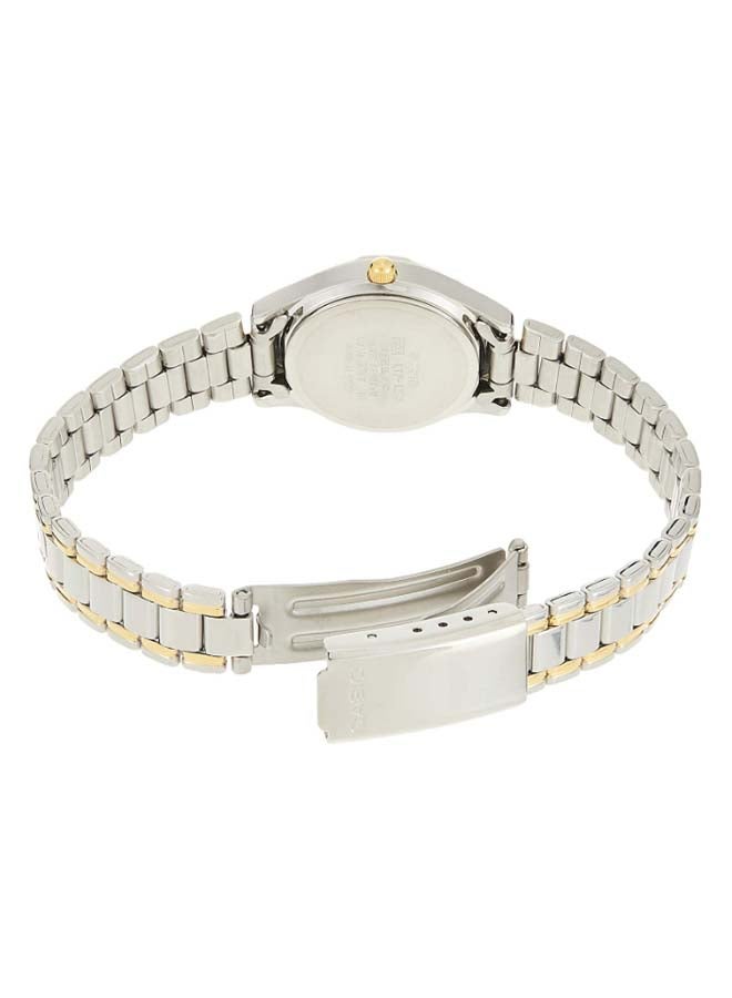CASIO Women's Quartz Analog Watch LTP-1275SG-7BDF - 25 mm - Silver/Gold  - Image 4