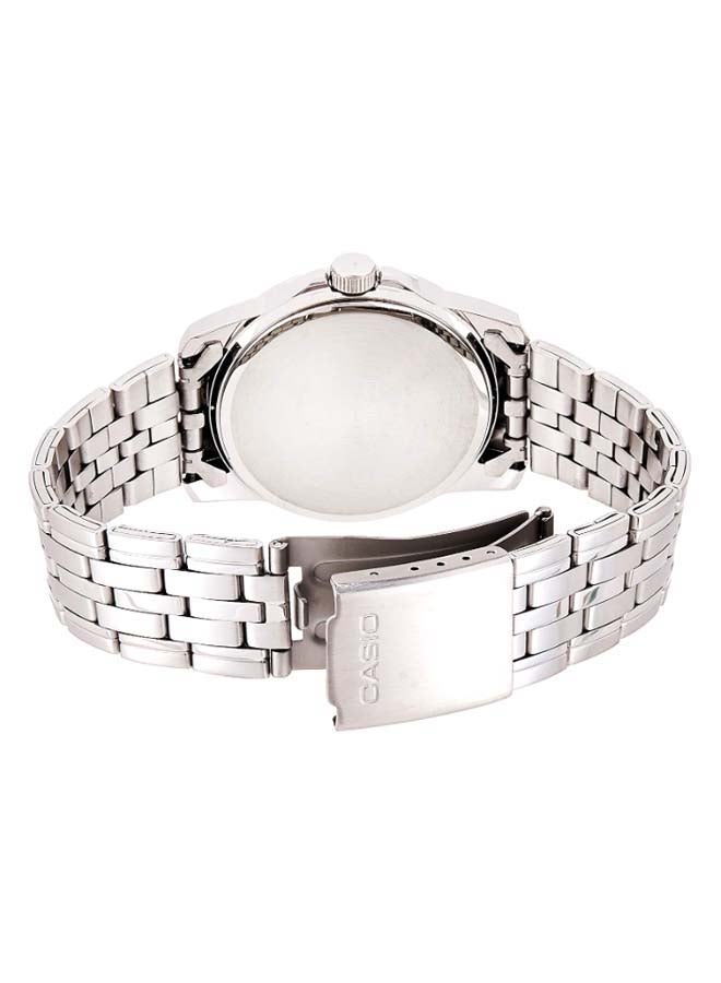 CASIO Men's Stainless Steel Quartz Analog Watch MTP-1216A-2BDF - 43 mm - Silver - Image 2