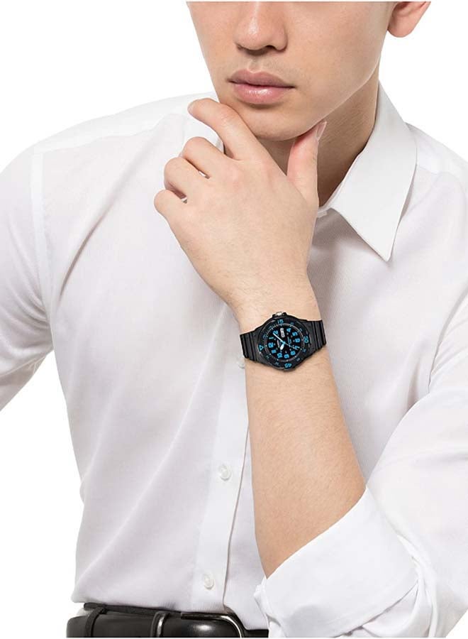 CASIO - Men's Resin Analog Wrist Watch MRW-200H-2BVDF - Image 1