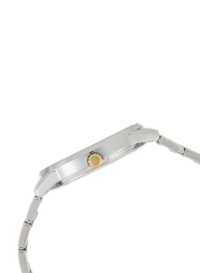 كاسيو ساعة يد كوارتز بعقارب بسوار من الإستانلس ستيل طراز LTP-1303SG-7AVDF - 36 مم - فضي/ذهبي للرجال - Image 5