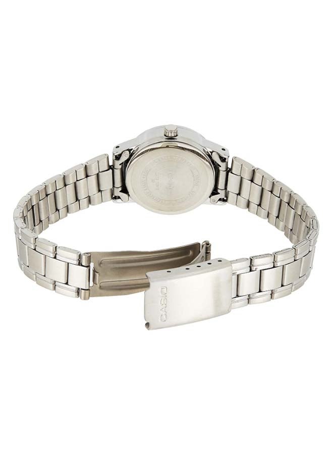 CASIO Women's Formal Analog Watch LTP-V002D-1A - 25 mm - Silver - Image 3