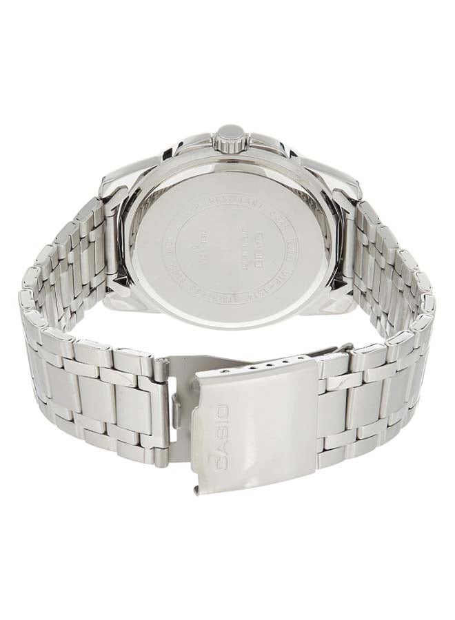 CASIO Men's Men's Enticer Analog Watch MTP1314D-7A - 45 mm - Silver - Image 2
