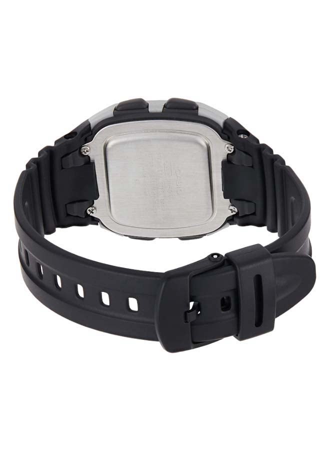 كاسيو ساعة يد رياضية رقمية كلاسيكية طراز W96H-1A - قياس 36 مم - لون أسود للرجال - Image 2