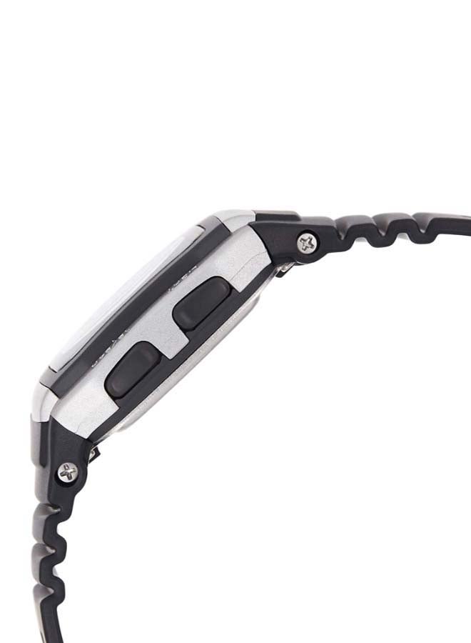 كاسيو ساعة يد رياضية رقمية كلاسيكية طراز W96H-1A - قياس 36 مم - لون أسود للرجال - Image 3