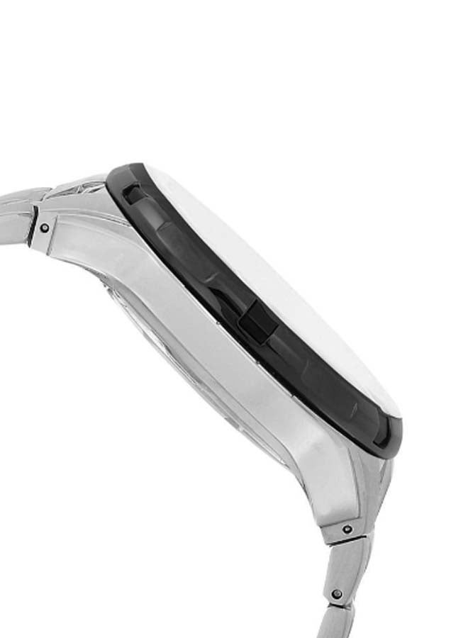 CASIO Men's Stainless Steel Chronograph Wrist Watch EF-539D-1AV - 49 mm - Silver - Image 3