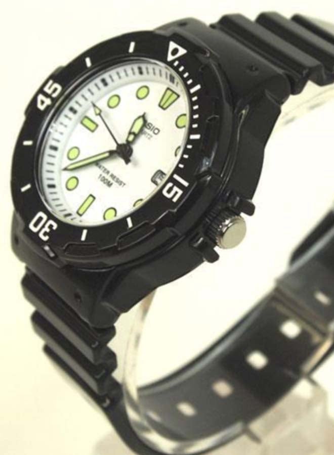 CASIO Women's Water Resistant Analog Watch LRW-200H-7E1 - 39 mm - Black - Image 3