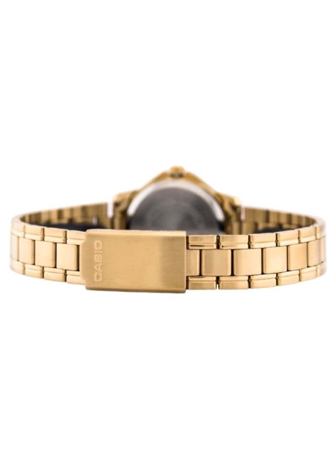 CASIO Women's Dress Water Resistant Analog Watch Ltp-V004G-7B - 30 mm - Gold - Image 4