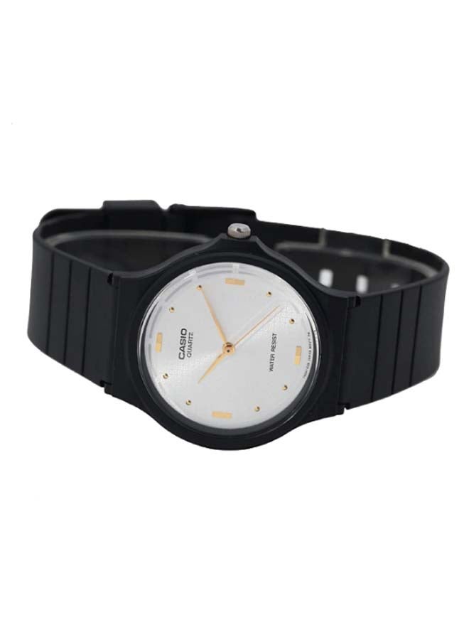 كاسيو ساعة عقارب بسوار من الراتنج مقاومة للماء طراز MQ-76-7A1 للرجال - Image 3