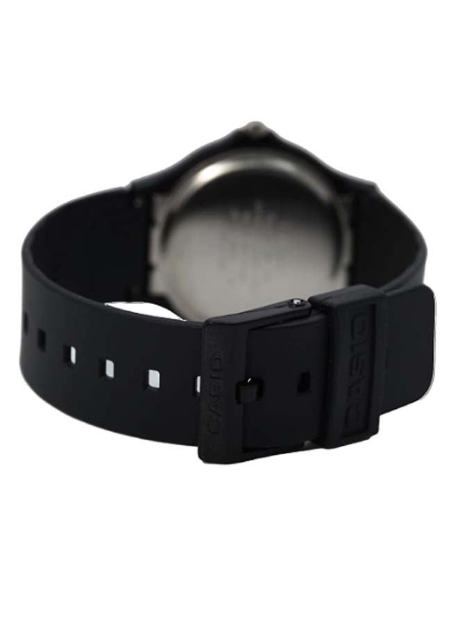 كاسيو ساعة عقارب بسوار من الراتنج مقاومة للماء طراز MQ-76-7A1 للرجال - Image 4