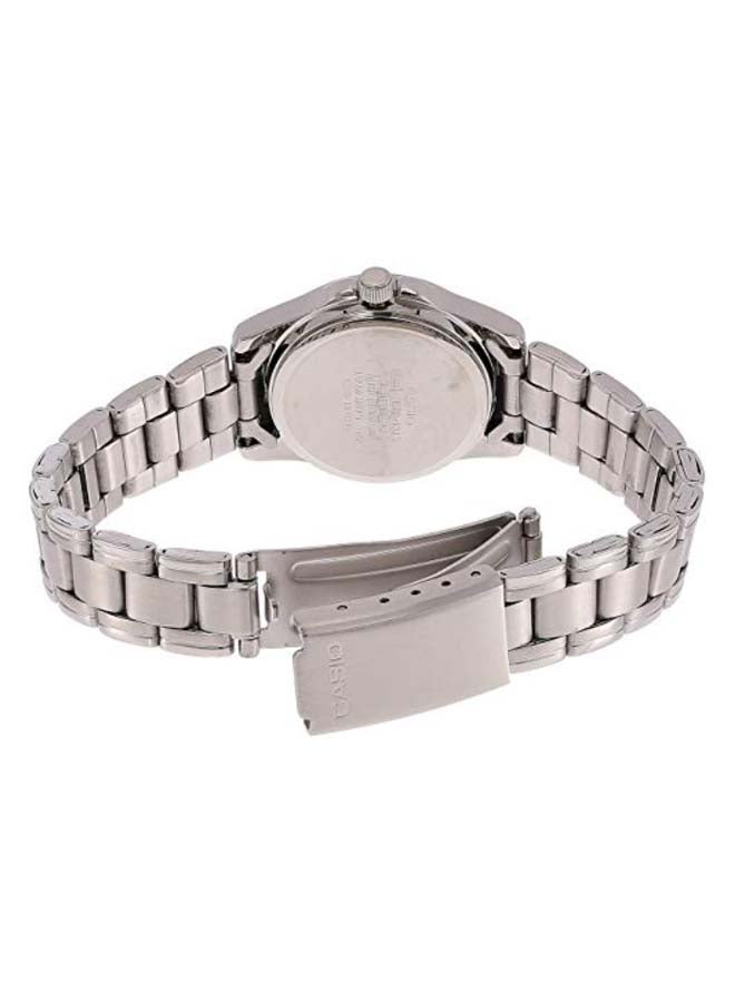 CASIO Women's Water Resistant Analog Watch LTP-1215A-2A - 37 mm - Silver - Image 2