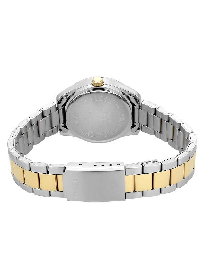 CASIO Women's Water Resistant Stainless Steel Analog Watch Ltp 1302SG - 7A - Image 4