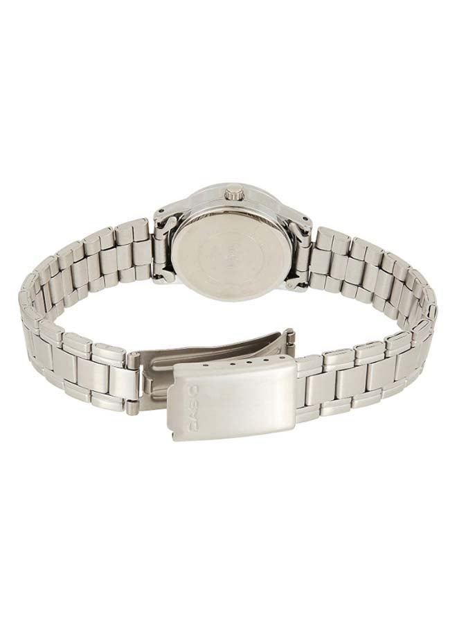 CASIO Women's Stainless Steel Analog Watch LTP-V002D-7B - 25 mm - Silver - Image 2