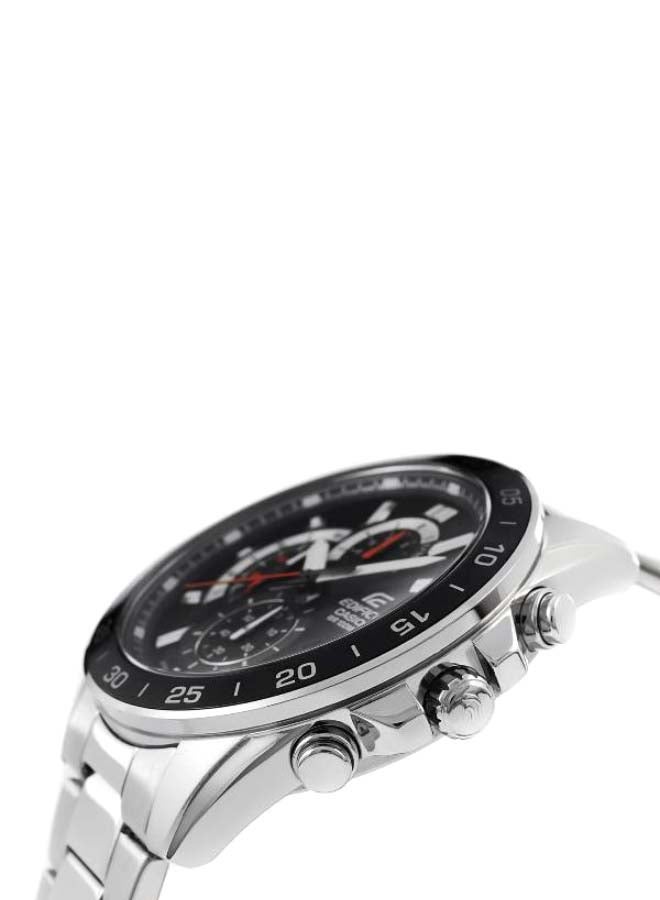 CASIO Men's Edifice Chronograph Watch EFV-550D-1AVUDF - 47 mm - Silver  - Image 3