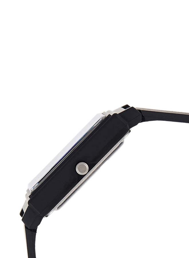 كاسيو ساعة يد بعقارب وبسوار من السيليكون طراز MQ-38-1A - قياس 27 مم - لون أسود للرجال - Image 4