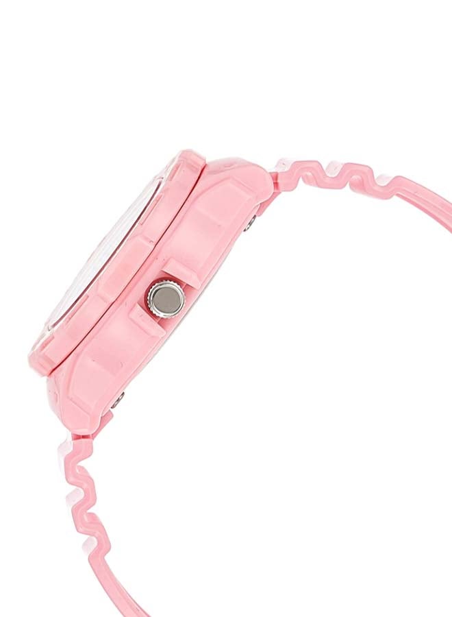 CASIO Women's Resin Analog Watch LRW200H-4B2 - 34 mm - Pink - Image 4
