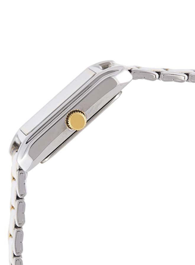 CASIO - Women's Stainless Steel Analog Watch LTP-1235SG-7ADF - 21 mm - Gold/Silver - Image 1