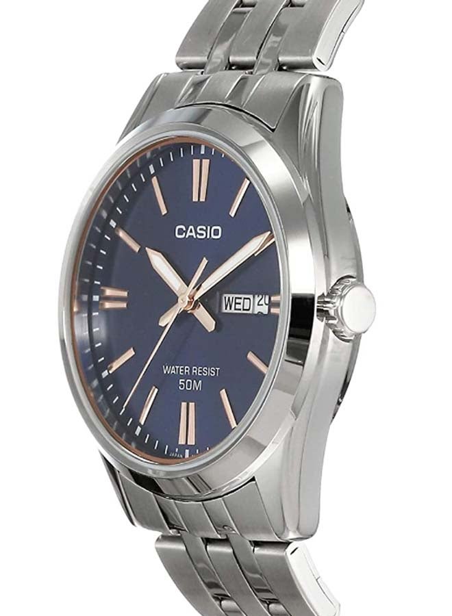 CASIO Men's Water Resistant Stainless Steel Analog Watch MTP-1335D-2AV - Image 4