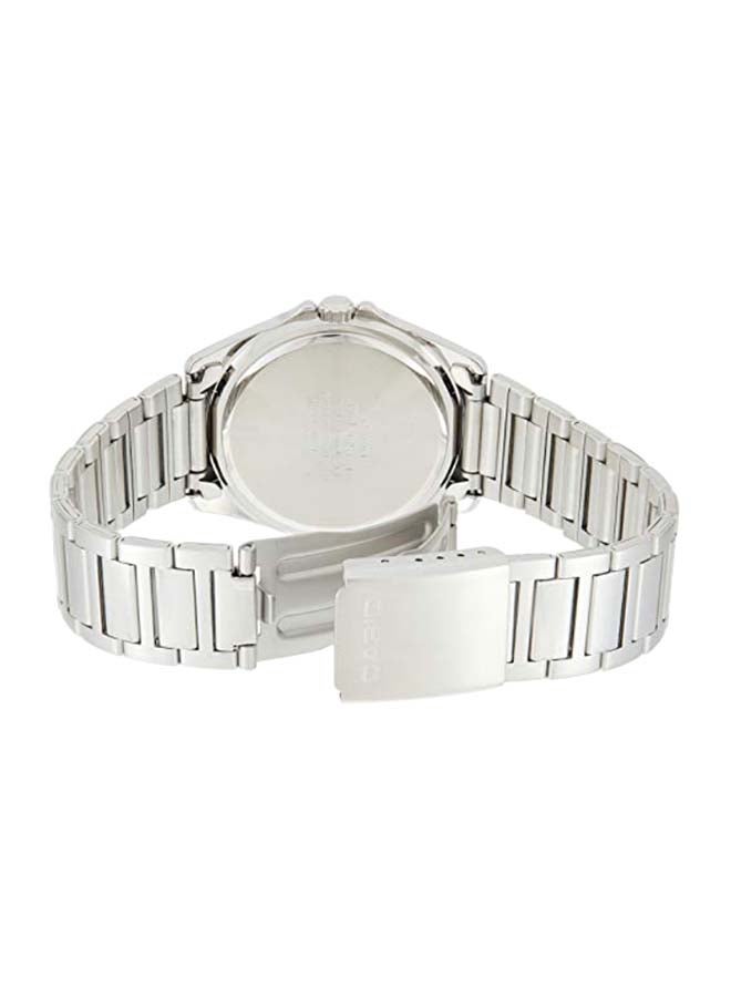 CASIO Men's Stainless Steel Analog Wrist Watch MTP-1370D-1A2DF - 40 mm - Silver - Image 2
