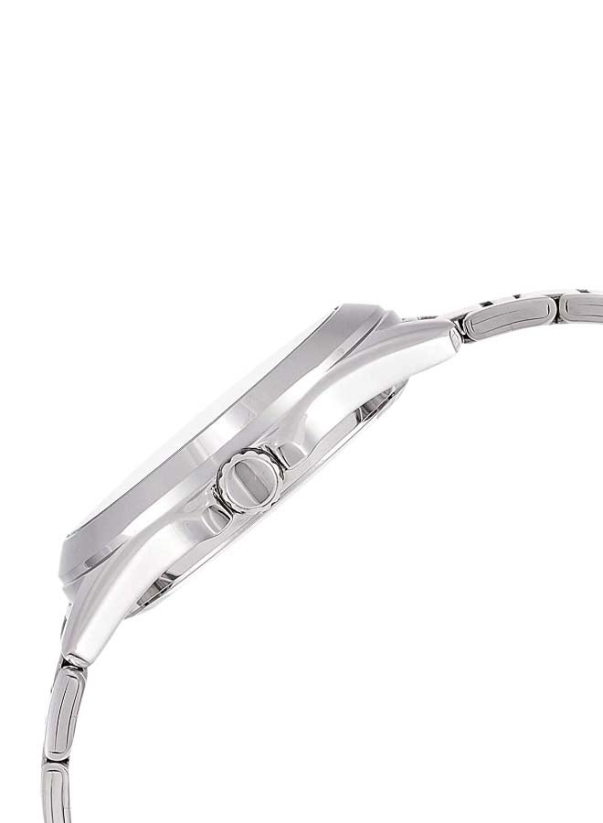 CASIO Men's Stainless Steel Analog Wrist Watch MTP-1370D-1A2DF - 40 mm - Silver - Image 4