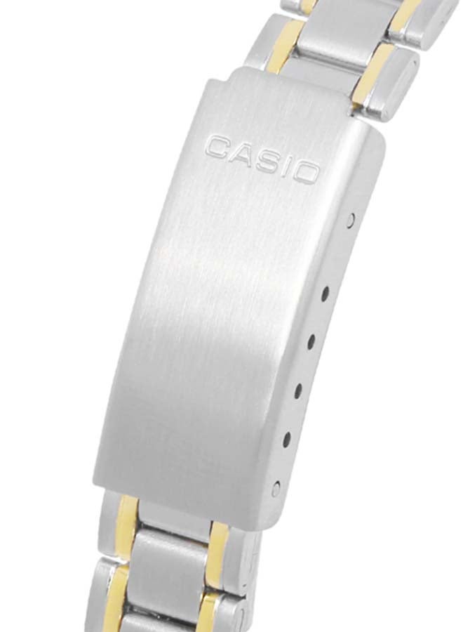 CASIO - Women's Stainless Steel Analog Watch LTP-1128G-7BRDF - Image 1