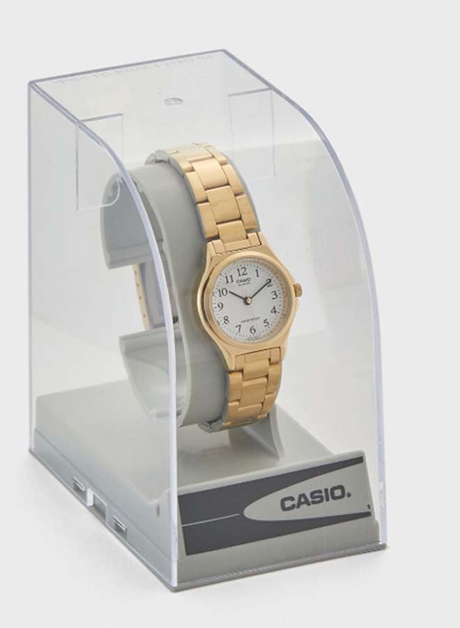CASIO - Women's Stainless Steel Analog Wrist Watch LTP1130N-7BRDF - 28 mm - Gold - Image 1
