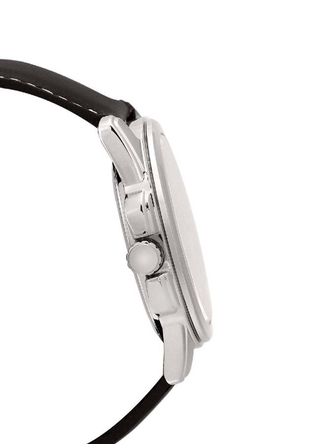 CASIO Women's Leather Analog Watch LTP-1314L-8 - 45 mm - Black - Image 4