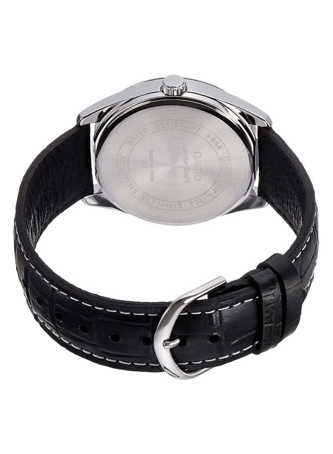 CASIO Women's Leather Analog Wrist Watch LTP-1302L-1AV - Image 4