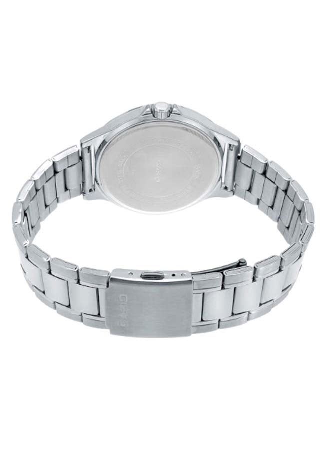CASIO - men Stainless Steel Chronograph Watch MTP-V300D-7A - 42 mm - Silver - Image 1